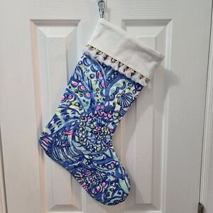 Lilly Pulitzer Christmas Stocking